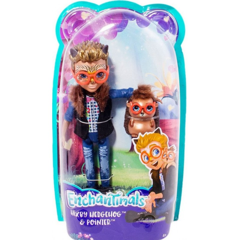 EnchanTimals rinkinys "Hixby Hedgehog and Pointer"