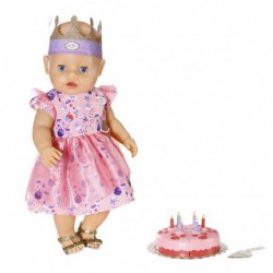"Baby Born" suknelė ir tortas