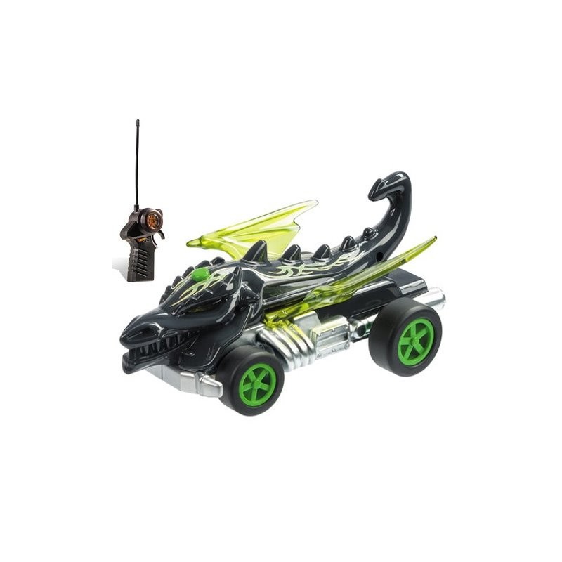 Hotwheels radijo bangomis valdoma mašina - drakonas "Dragon Blaster"
