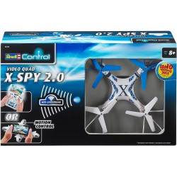 Revell control firmos dronas Video quad X SPY 2.0